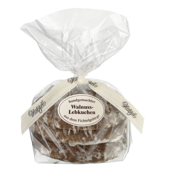 3 Walnuss Elisen Lebkuchen glasiert